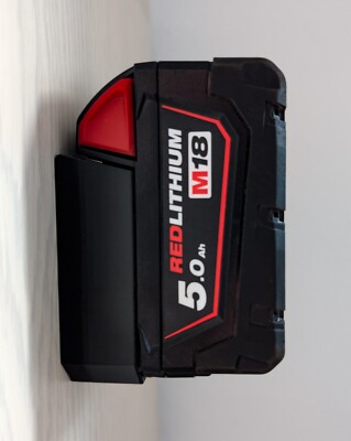 Milwaukee M18 Battery Support Wall Mount Black