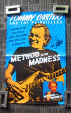 Signed Tommy Castro Method To My Madness Alligator Record Artist Bio Sheet 11X17