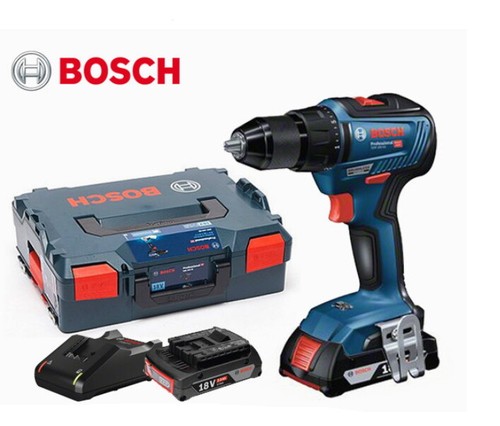 Bosch Professional Bosch GSR 18V-55 Professional 2x3.0Ah Compact Bl 13mm 55Nm Keyless Charger_220V