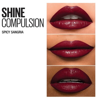 Maybelline Color Sensational Shine Compulsion Oil Lipstick CHOOSE Shade NEW (1)
