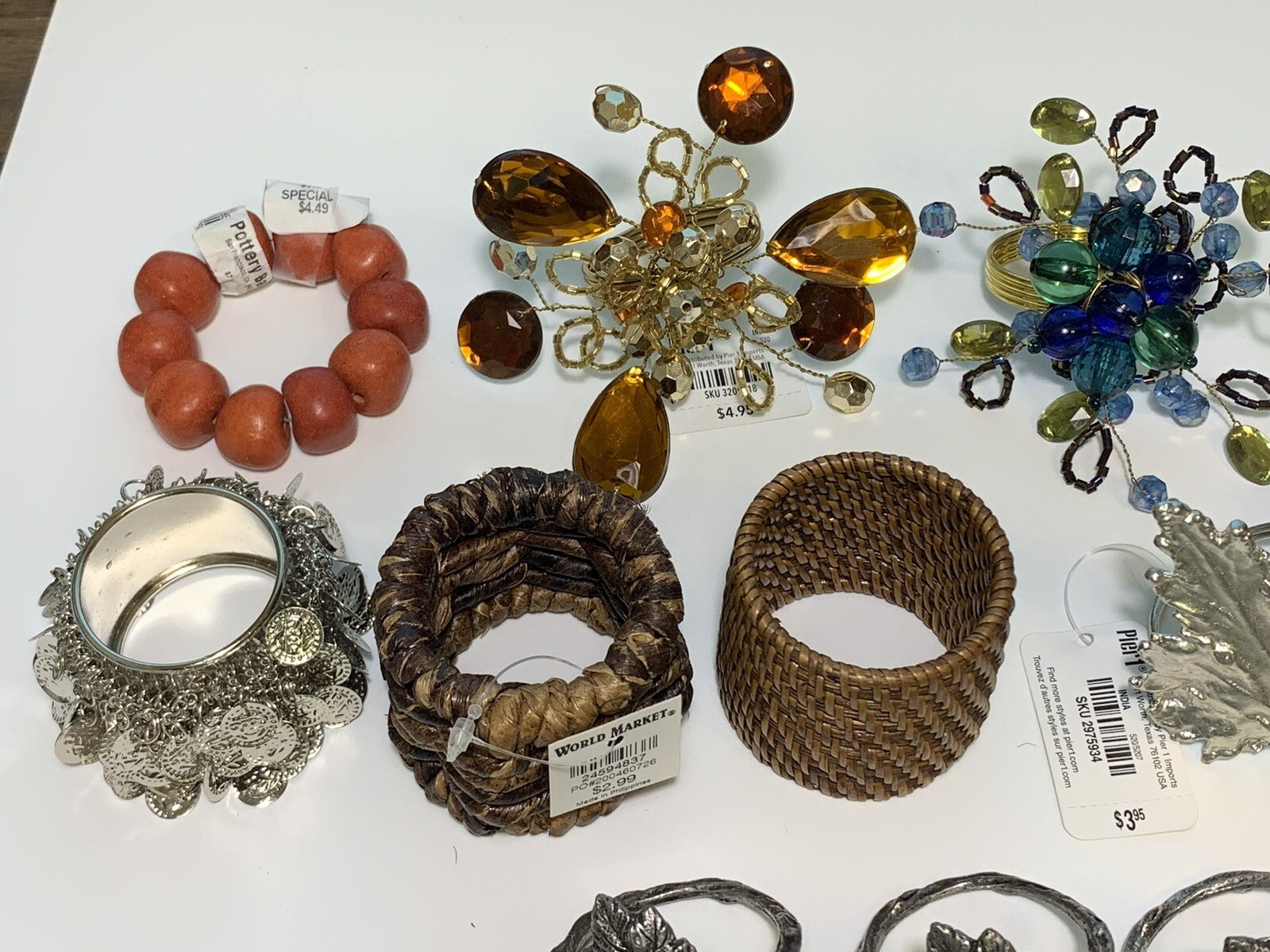 20 Assorted Napkin Rings eBay