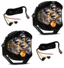 Baja Designs LP6 Pro Bumper Light Kit W/ Upfitter For 18-22 Jeep JL/JT Rubicon
