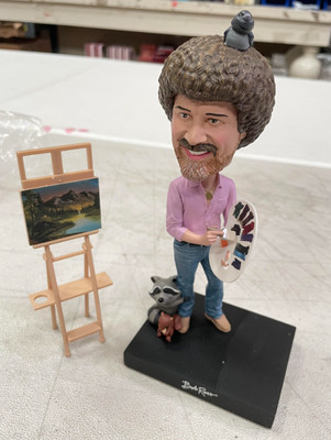 Royal Bobbles Bob Ross bobblehead