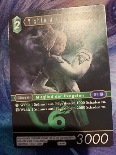 GERMAN FFTCG Opus 1 Singles - You Choose! - Final Fantasy Wave 2 - All Rarities! - Picture 79 of 179