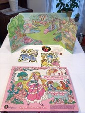 1986 Colorforms Lady Lovely Locks  The Pixietails Super Deluxe Play Set