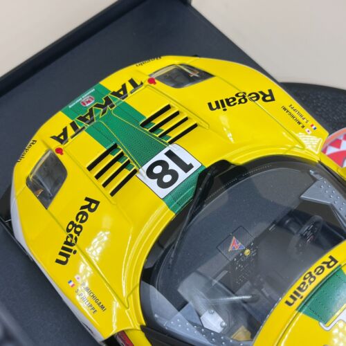 AUTOart 1/18 2003 JGTC TAKATA DOME NSX #18 GT500 Honda Acura yellow 80399 - Picture 13 of 20