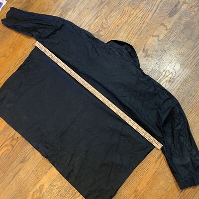 90s eskander × Bergdorf Goodman black vintage 90s 00s eskandar jacket black wide fit bergdorf goodman