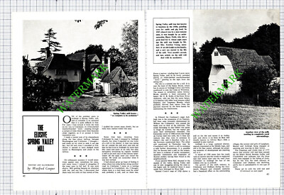 Spring Valley Mill Ardleigh Essex - 1969 Artikel
