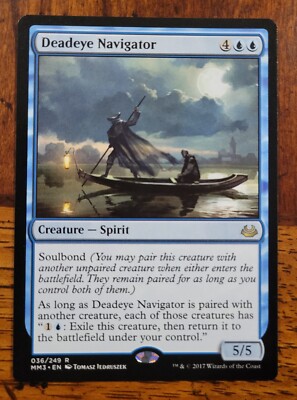Deadeye Navigator x1 MTG Modern Masters 2017 MM3 Magic Near Mint NM English