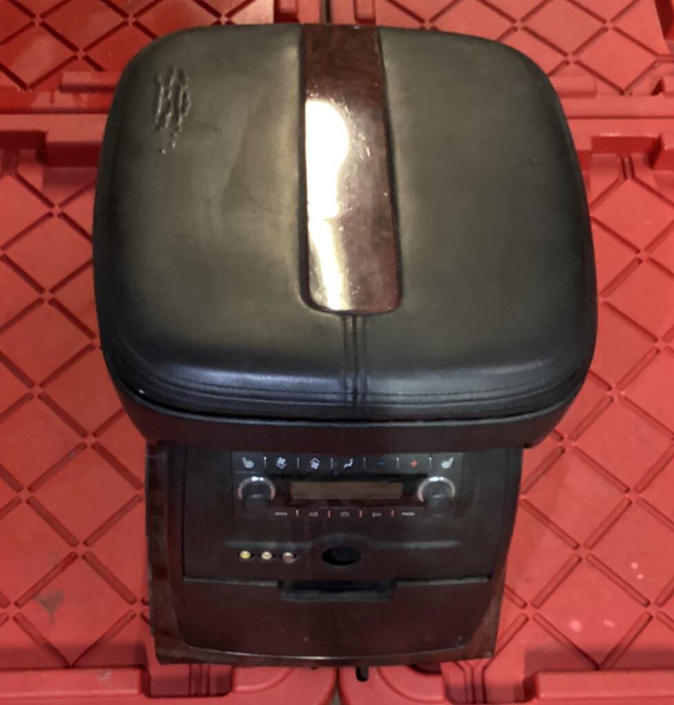 OEM NEW Center Console Lid Armrest Ebony 0714 Cadillac Escalade