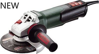 Metabo 6-Inch Angle Grinder, 13.5 Amp, 9,600 RPM, Electronics, Non-locking, NEW