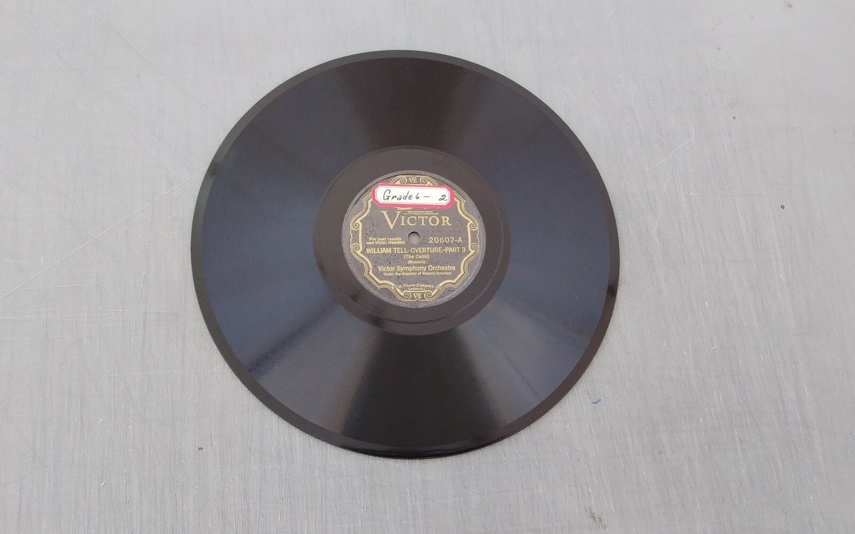 Victor Symphony Orchestra 78rpm Single 10-inch Victor Records