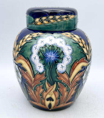 MOORCROFT Shakespeare Ingwerglas - KING LEAR von Rachel Bishop 1994