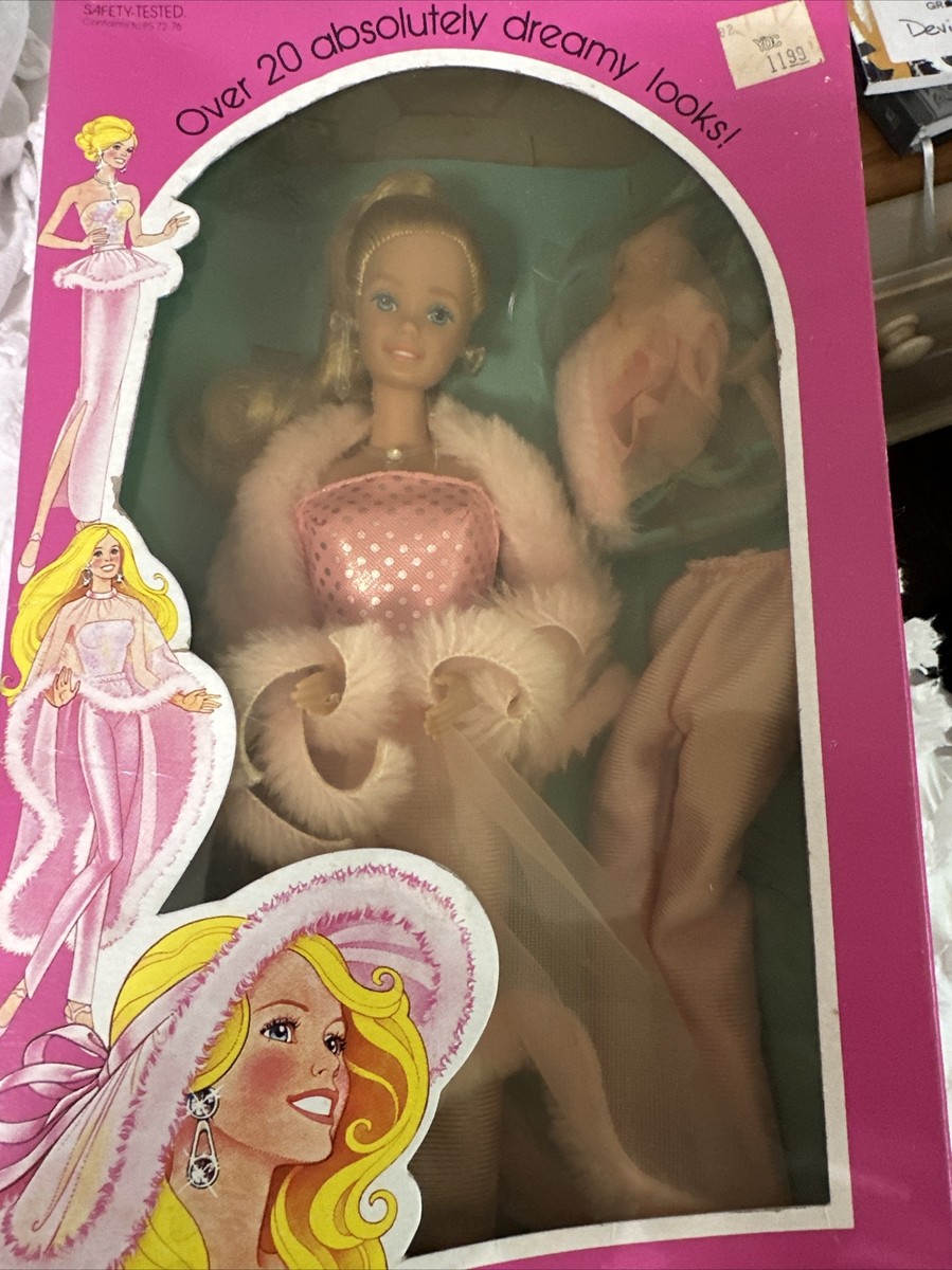 Barbie 1981 Pink Pretty Extra Special Et Piano - Fabriquée Aux Philippines NRFB