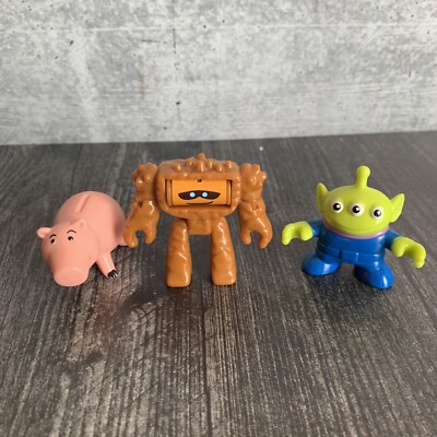 Disney Pixar Toy Story 3 Hamm the Pig Alien Chunk 2” Figures Lot