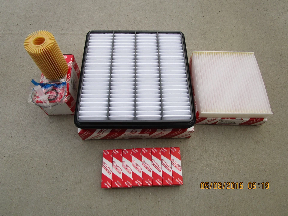 08-22 TOYOTA SEQUOIA SR5 LIMITED PLATINUM 4.6L V8 5.7L V8 KIT DE PUESTA A PUNTO FABRICANTE ORIGINAL NUEVO Foto 4 de 4