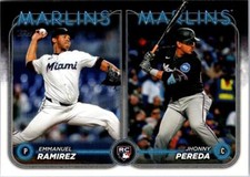 2024 Topps Update #US185 Jhonny Pereda / Emmanuel Ramirez RC, RCOM