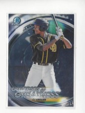 2020 Bowman Chrome Draft Glimpses of Greatness #GOGCA CJ Abrams Padres