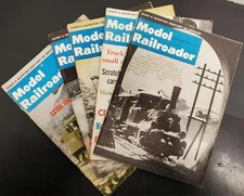 Vtg 1962 Lot of Model Railroader HO Scale Hobby Train Locomotive Magazines