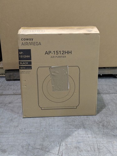 Coway Airmega AP-1512HH Black White Corded Electric True HEPA Air Purifier