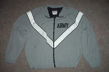 US Army PT Jacket Medium Regular Military Issue IPFU Uniform Reflective 55
