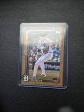 Reese Olson Topps 2025 Celebration Series 1 Gold #224 /2025