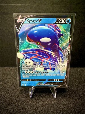 Kyogre V 037/159 Sword & Shield Crown Zenith Ultra Rare Pokémon TCG Card NM