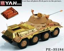1/35 Yan Models - PE-35184 Sd.Kfz.234/2 Puma Etching Parts for Rye Field 5110
