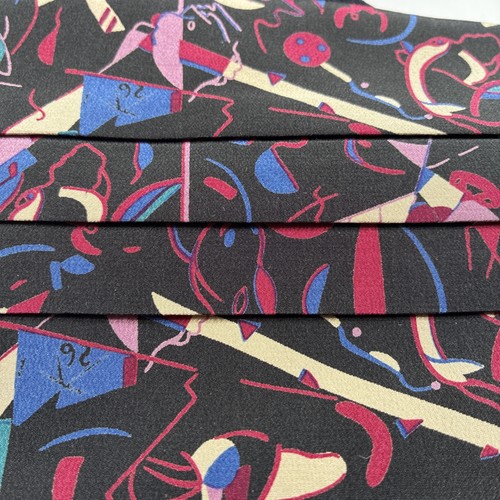 Vintage Miles Davis bowtie and cummerbund 100% Silk Made in USA in Original Box - Picture 2 of 11
