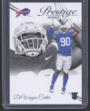 2024 Panini Prestige #382 DeWayne Carter RC Bills