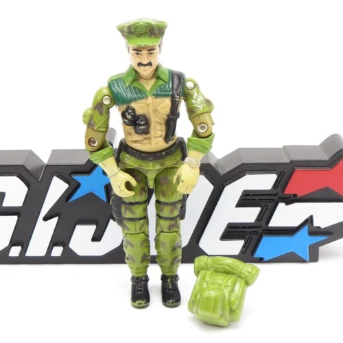 Leatherneck Vintage 1986 GI Joe ARAH Figure & Backpack