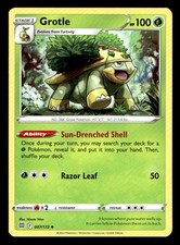 Grotle 007/172 Swsh09: Stelle Brillanti Pokémon Regolare TCG Carta Singola