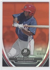 2013 Bowman Platinum National Convention Orange 113/125 Brian Goodwin #NC47 4p7