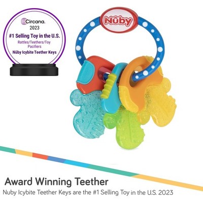 Nûby 600 Ice Gel Teether Keys for sale online
