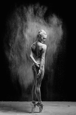 MQ1438 100% Handmade Painted Ballet Dancing Girl Oil Painting Canvas Wall Art