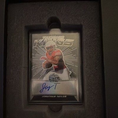 2020 Leaf Metal Draft - Touchdown Kings Silver Rainbow #TK-JT1 Jonathan Taylor 