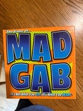 Vintage Mad Gab Game Patch Products 1995 Party Game, Words, Humor, New/Opened