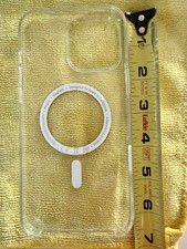 Genuine Apple iPhone 13 Pro Max Clear Case with MagSafe-OEM Transparent Pre-Own