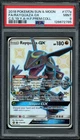 Pokemon PSA 9 Shiny Rayquaza GX 177a/168 Hidden Fates Premium Collection Promo