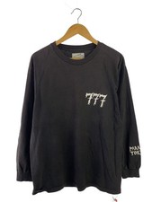 WACKO MARIA Long Sleeve T Shirt L Cotton BLK Solid