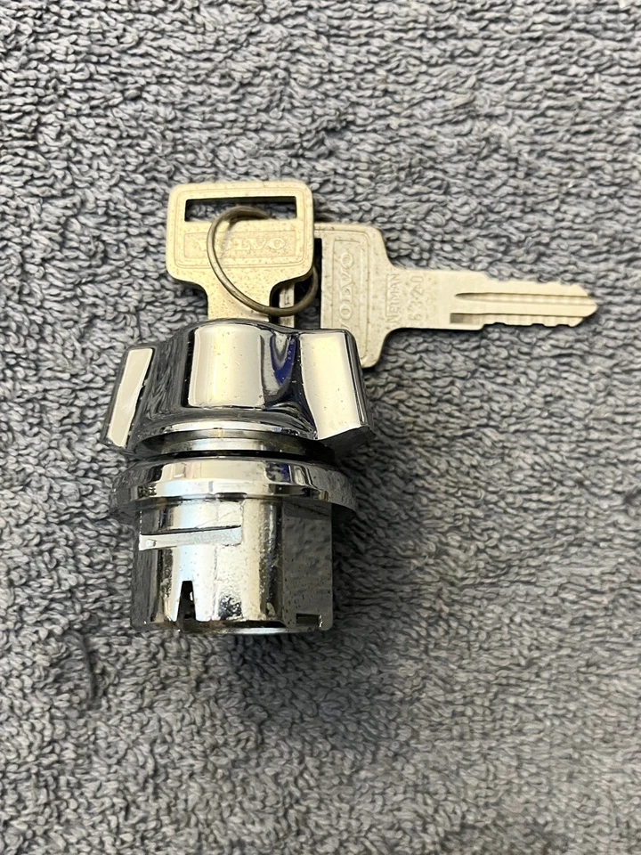Volvo 240 262 264 164 manija cerradura maletero llave manija trunk lock NOS Foto 2 de 4