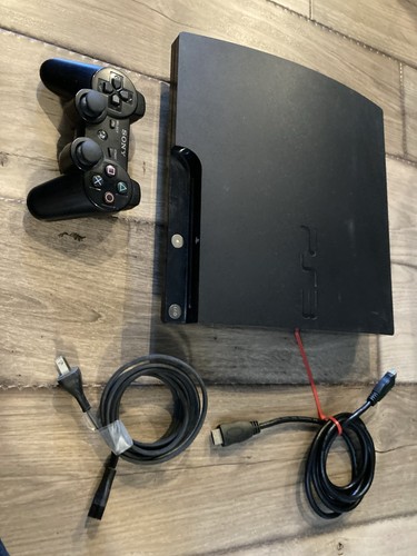 Sony PlayStation 3 Slim 120GB Usata, Controller Originale PAL, Console Nera 🇮🇹