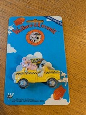 Wallace And Gromit Magic Magnet NY Taxi Cab W&G New Sealed Carded Giftware 1989