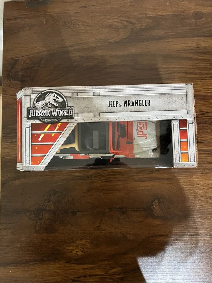 Mattel Matchbox 1:18 Jurassic World Jurassic Park Jeep Wrangler 29 MISB Rare New - Image 2 of 4