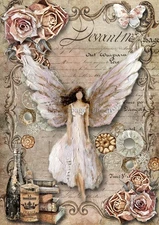 Decoupage Queen - Angels Among Us Rice Paper A4