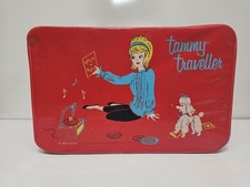 60's Ideal Tammy Doll Red Traveller Travel Case