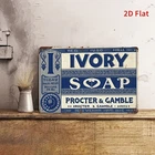 Vintage 1921 Ivory Soap Strip Laundry Room Tin Metal Signs Home Décor 8x12