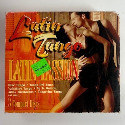Latin Tango Latin Passion CD 1999 3-Disc Set Latin Ballroom Madacy