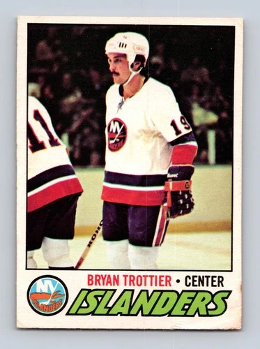 Bryan Trottier 1977-78 O-Pee-Chee OPC New York Islanders #105 **EX-EXMT**