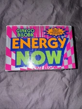 Energy Now Ginkgo Biloba Herbal Supplement 24 Count - 3 Tabs Each